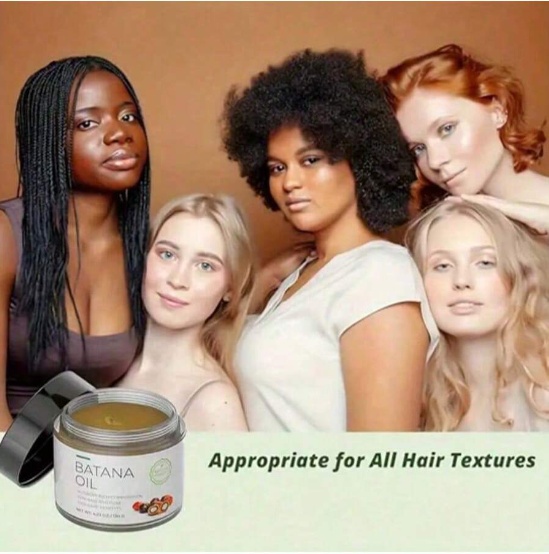 Dr. Sebi Raw Batana Oil From Honduras, Unrefined, Organic And Natural Ingredients - 4.2 OZ