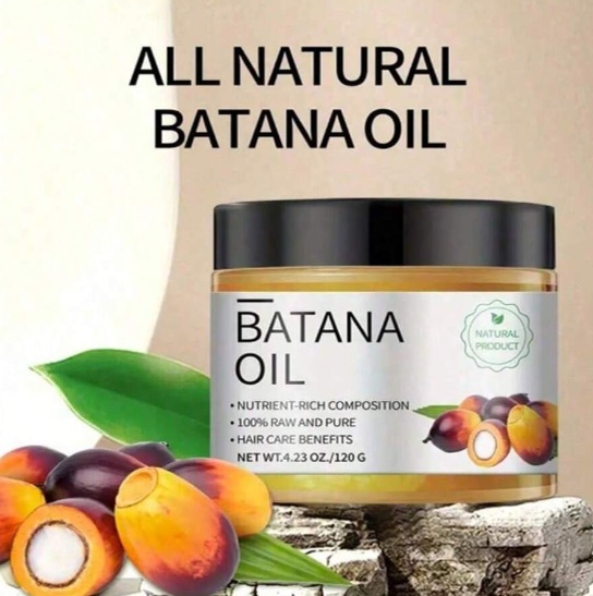 Dr. Sebi Raw Batana Oil From Honduras, Unrefined, Organic And Natural Ingredients - 4.2 OZ